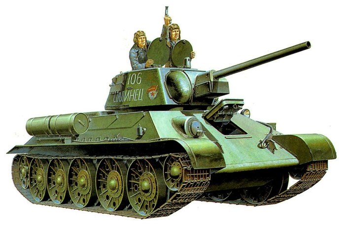 Танк т-34-85