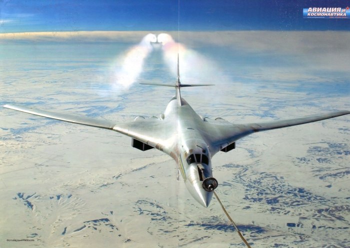 Бомбардировщик ту-160м белый лебедь