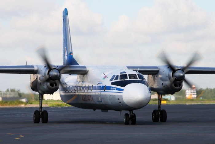 АН-24 пассажирский самолёт