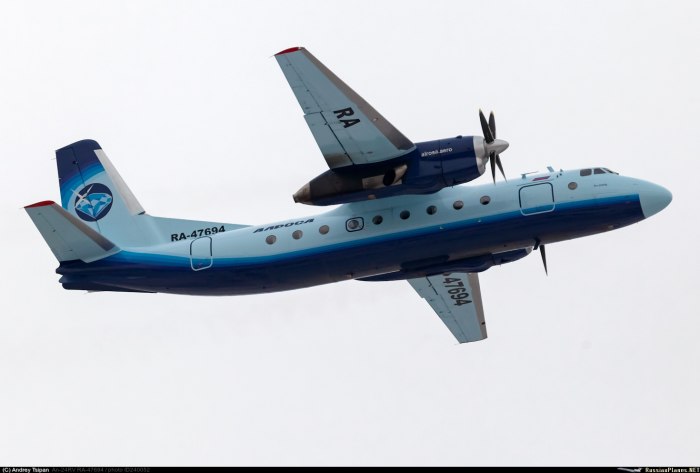 АН-24 пассажирский самолёт