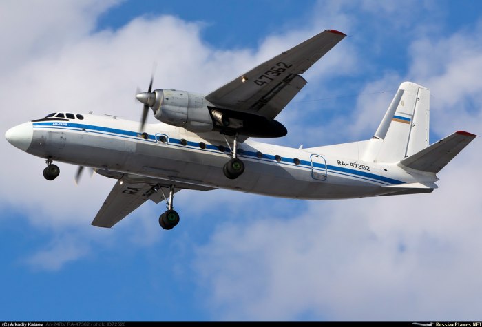 Турбовинтовой самолет АН-24