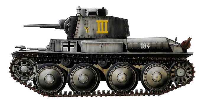 Немецкий танк PZ 2