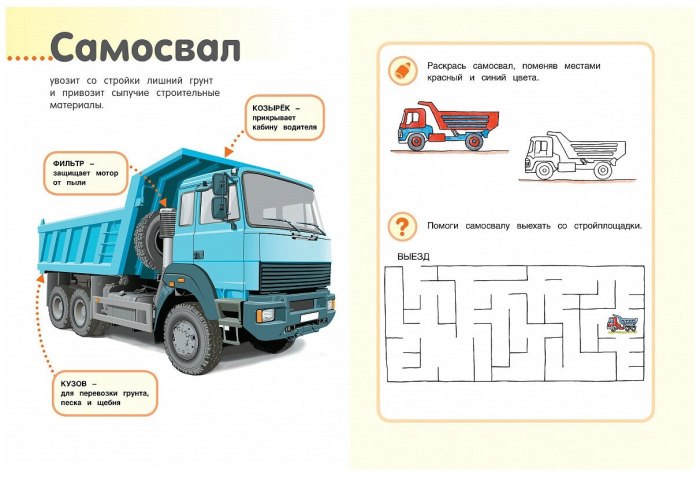 Строение самосвала
