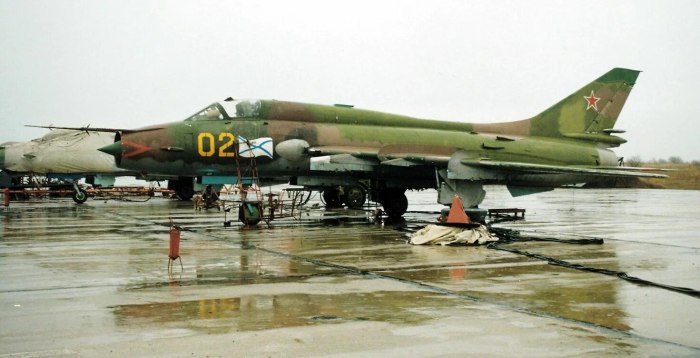 Су-17 кабина