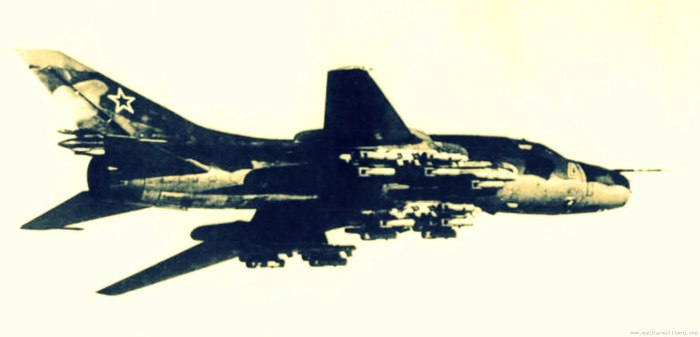 Су-17 истребитель-бомбардировщик в Афганистане