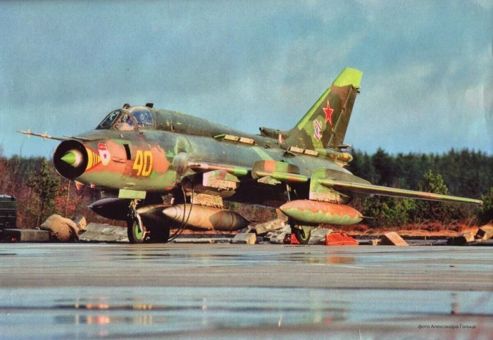 Су-17 истребитель бомбардировщик