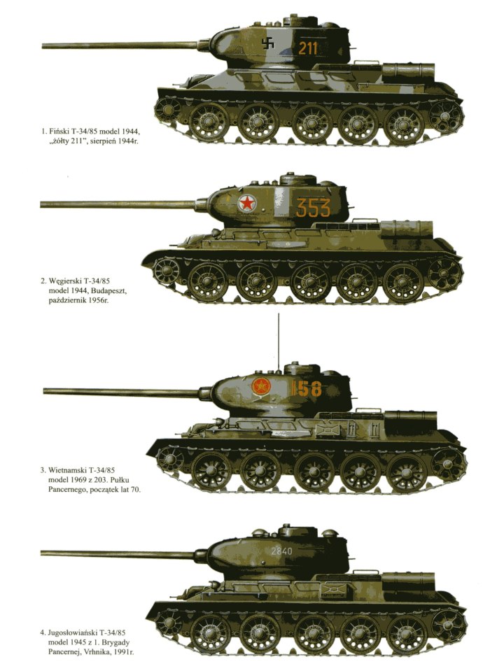 Т 34 85 камуфляж