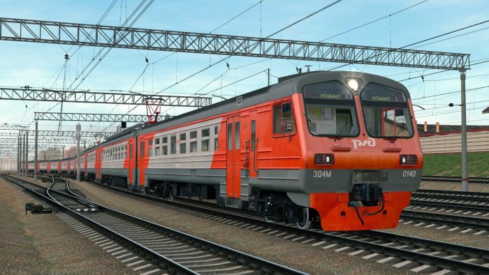 Электропоезд эд9м 0250