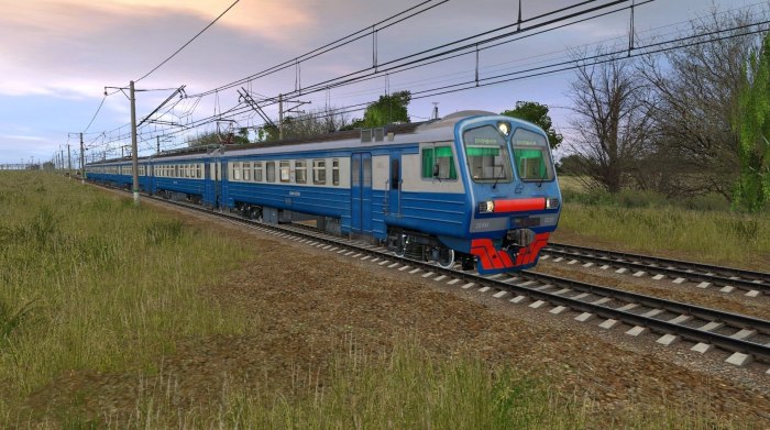 Trainz электропоезда эд4м