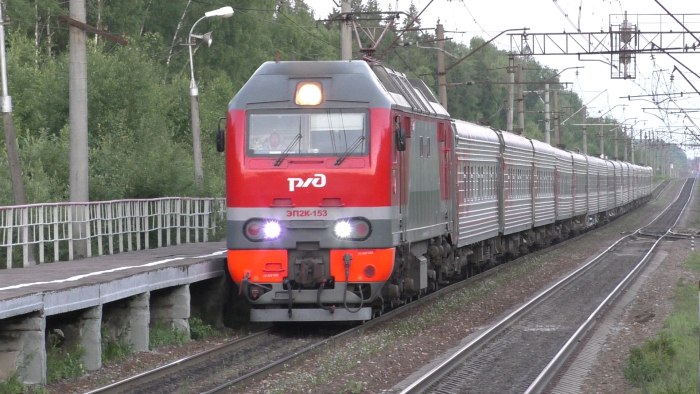 Поезд 140м Брянск Санкт-Петербург