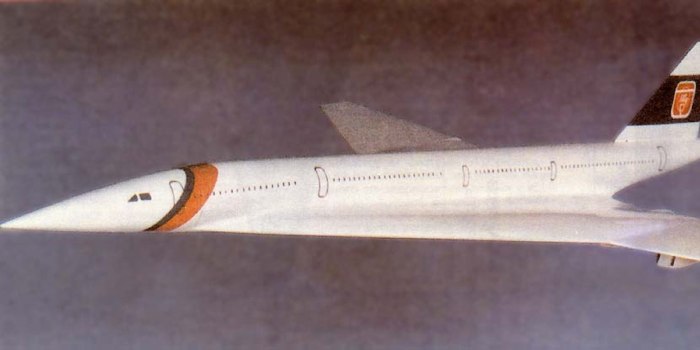 Ту-144 пассажирский самолёт