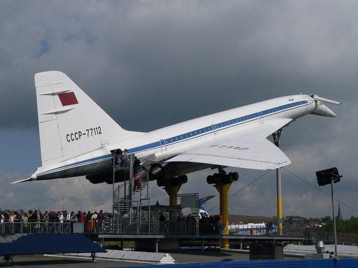 Ту сверхзвуковой пассажирский самолёт ту-144