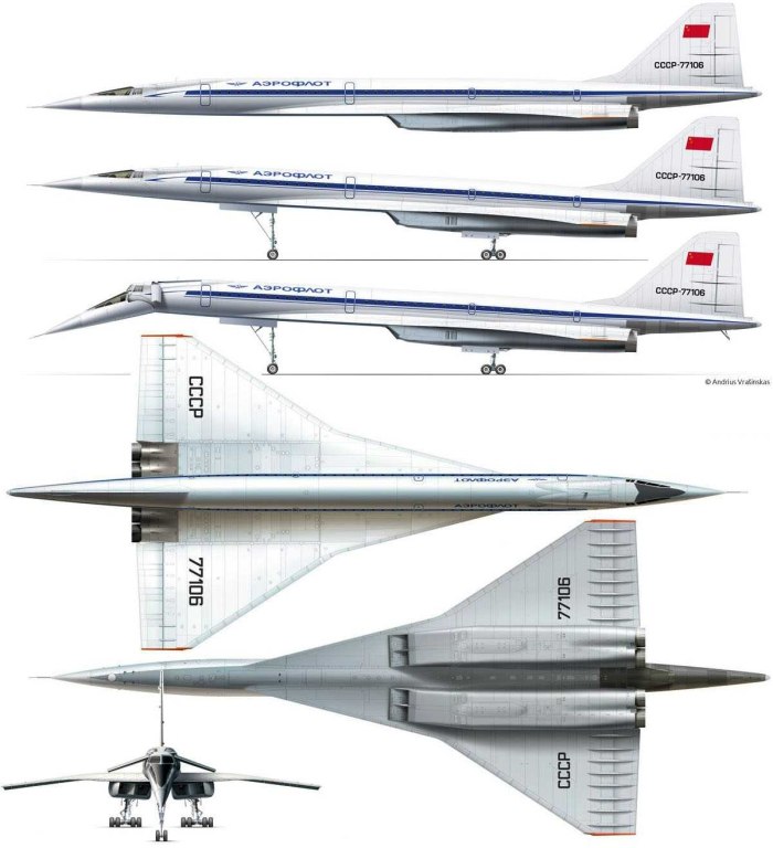 Советский Конкорд ту-144