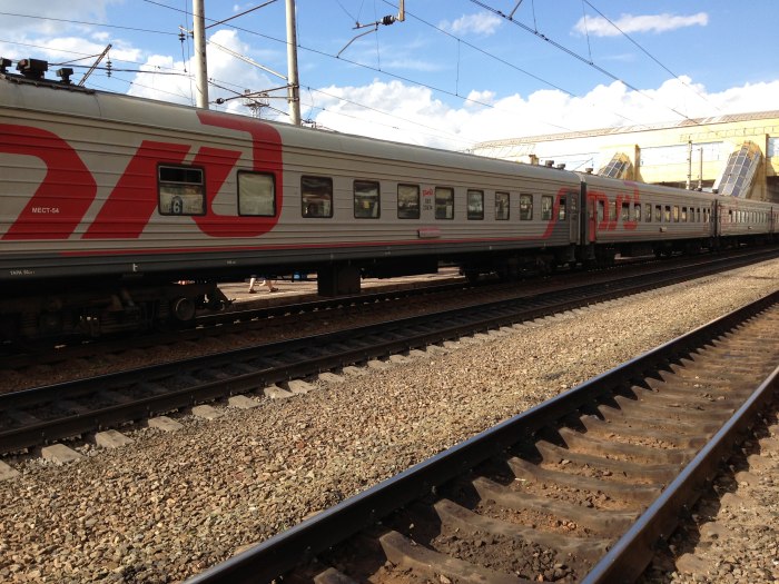 Поезд 119а Санкт-Петербург Москва