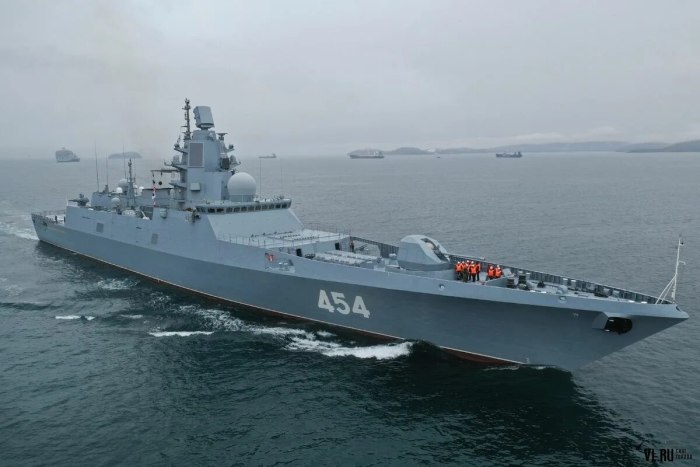 Фрегат ВМФ России «Адмирал горшков»