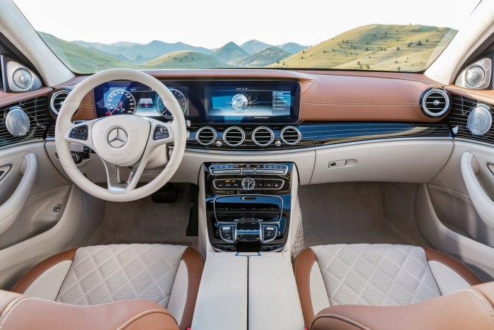 Салон Mercedes Benz e class w213