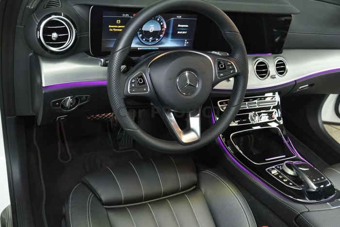 Mercedes-Benz w213 салон