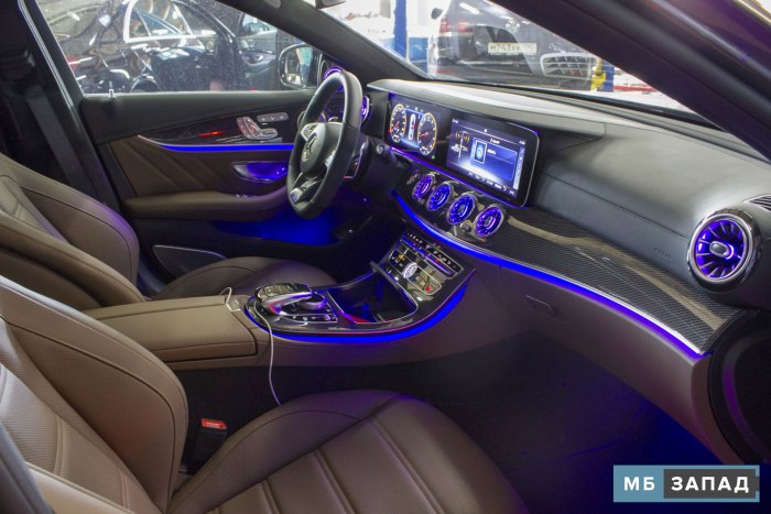 Салон Mercedes Benz e class w213