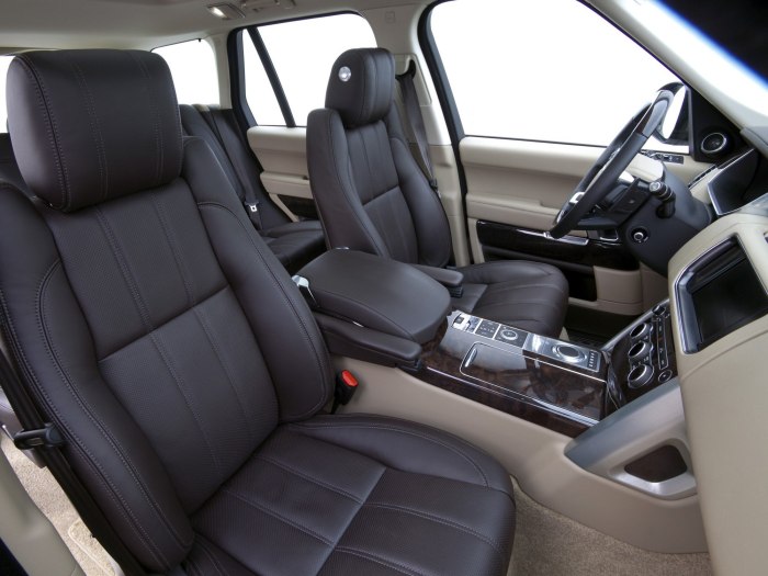 Land Rover range Rover l405 салон