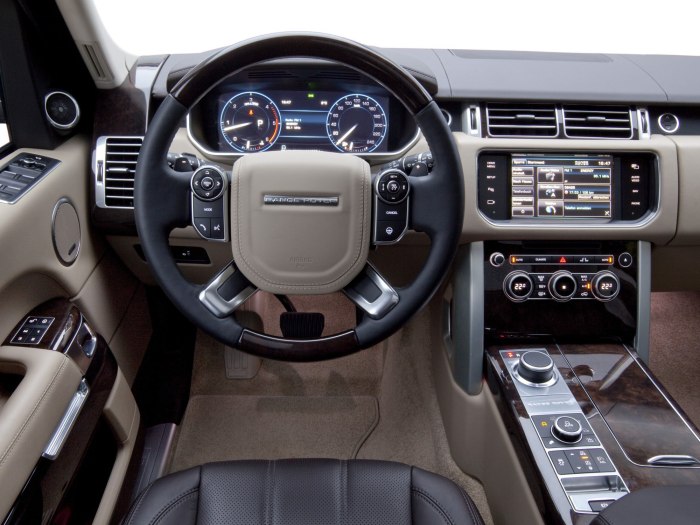 Range Rover Vogue 2022 салон