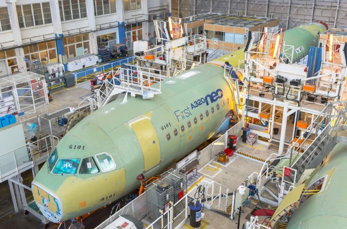 Airbus a320neo самолет