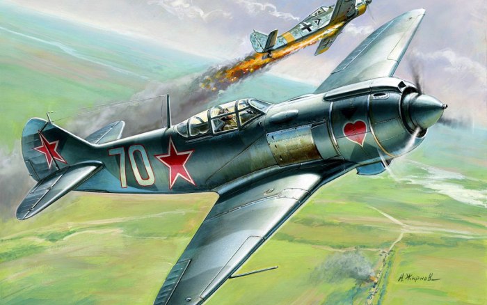 Ла-5фн истребитель