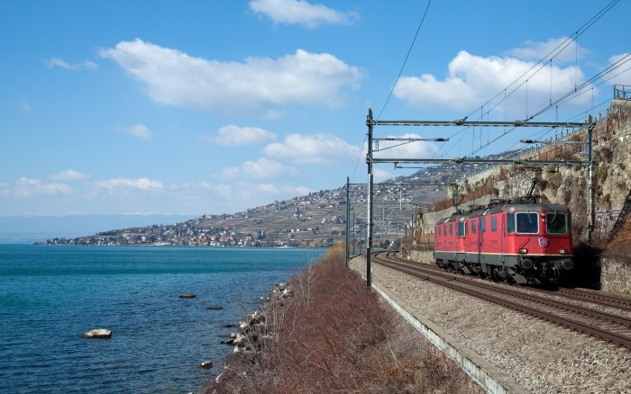 Железная дорога вдоль моря