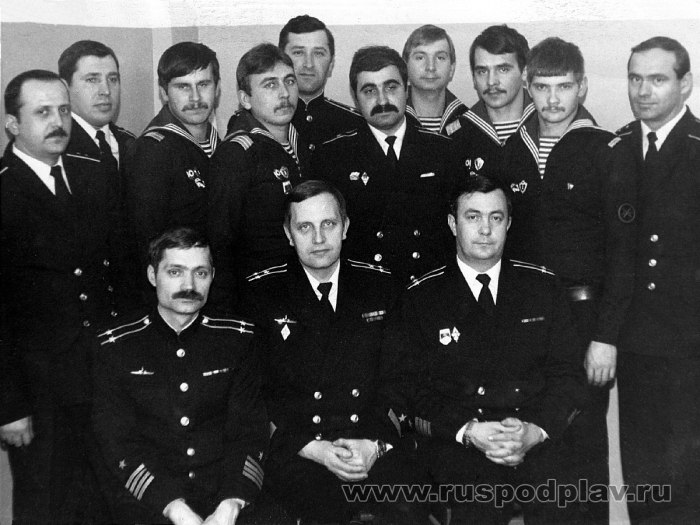 Экипаж ТАВКР Кузнецов 1985