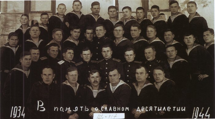 Экипаж АПЛ Ленинский комсомол 1962