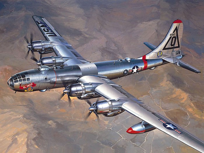 B-29 бомбардировщик вторая мировая