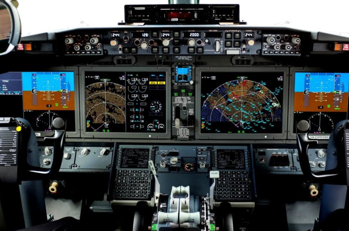 Приборная панель Боинг 737