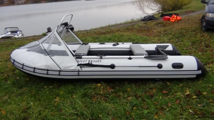 Тент трансформер для лодки ПВХ Riverboats RB 430