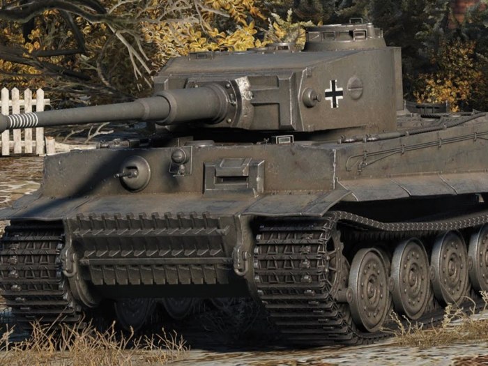 Тигр 1 в World of Tanks
