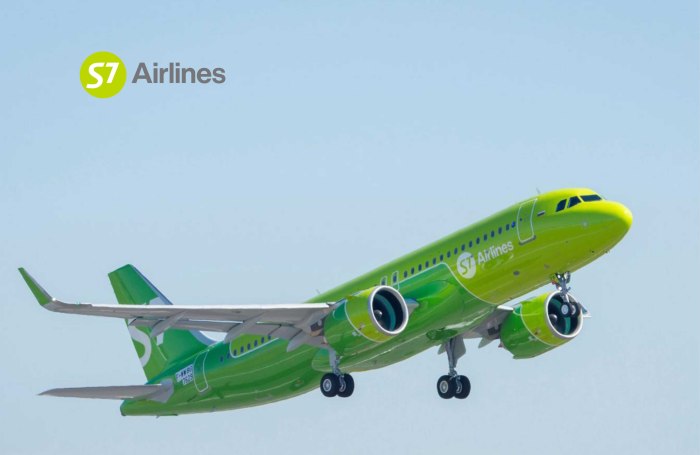 Самолёты авиакомпании s7 Airlines