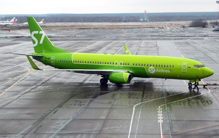 Самолёты авиакомпании s7 Airlines