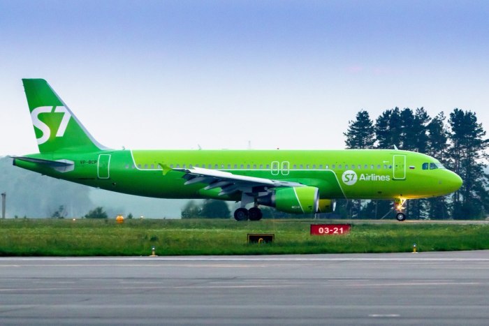 S7 Airlines ливрея Сибирь