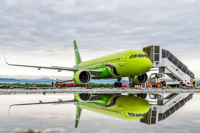 S7 Airlines Авиапарк самолетов