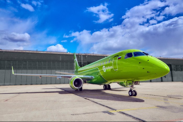 Самолет Эмбраер rj170