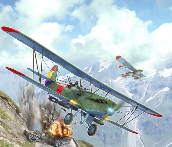 Биплан р-5