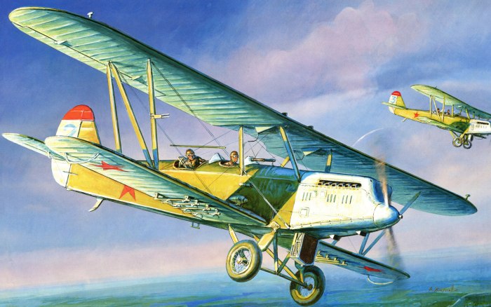 Разведчик биплан р-5