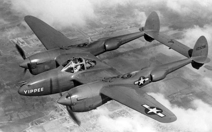 P38 второй мировой войны