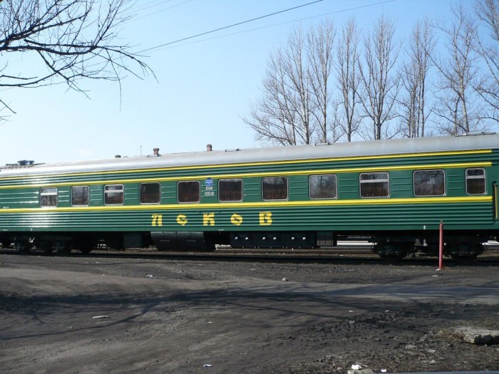 Поезд Москва Псков