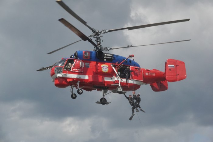 Пожарно-спасательный вертолет ка-32а