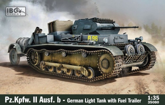 Звезда 3522 German Light Tank Panzer 1b 1/35