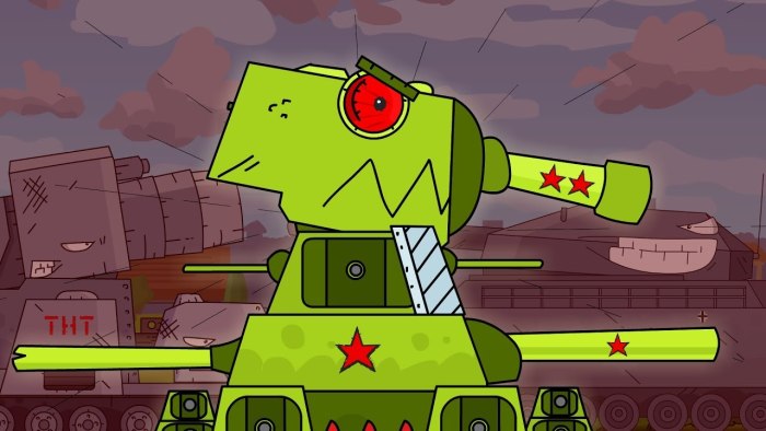 Геранд танк кв 44 из мультика