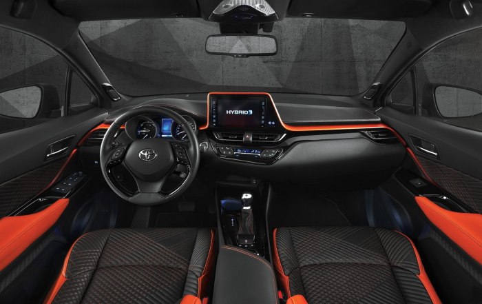 Toyota Chr 2022 салон