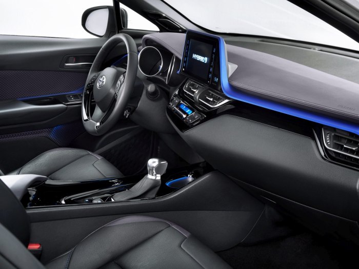 Toyota Chr 2017 салон