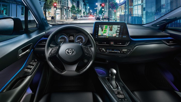 Toyota Chr 2017 салон