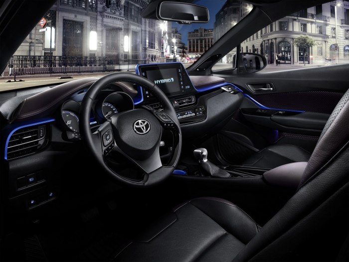 Тойота c-HR 2018 салон