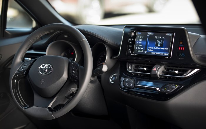 Toyota Chr 2018 салон
